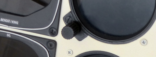 Altimeter knob